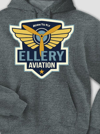 Aviation Patch : Printed Hoodies