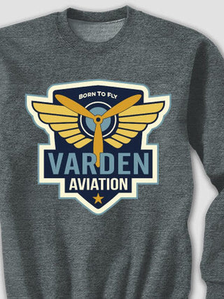 Aviation Patch : Printed Sweatshirts