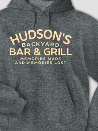Backyard Bar and Grill : Printed Hoodies