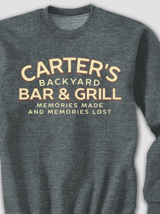 Backyard Bar and Grill : Printed Sweatshirts