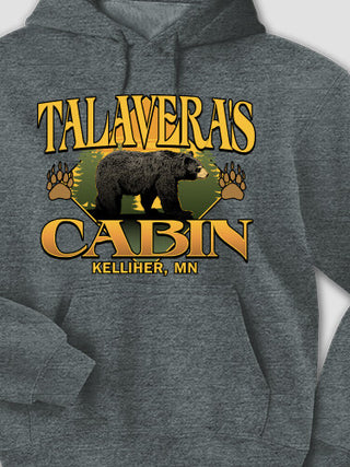 Bear Cabin : Printed Hoodies