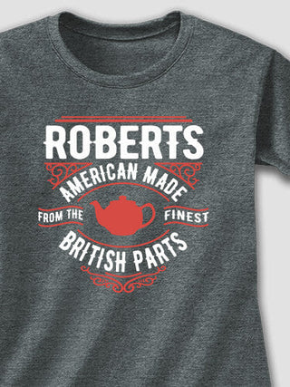 British Parts : Adult Ladies Fitted T-Shirt