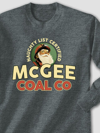 Christmas Coal Company : Printed Long Sleeves