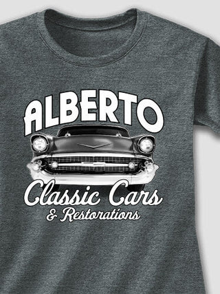 Classic Cars II : Adult Ladies Fitted T-Shirt