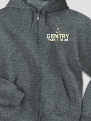 Classic Yacht Club : Embroidered Zip Hoodies
