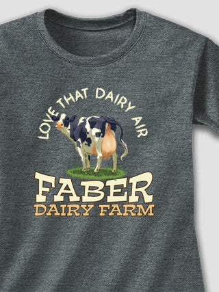 Dairy Air : Adult Ladies Fitted T-Shirt