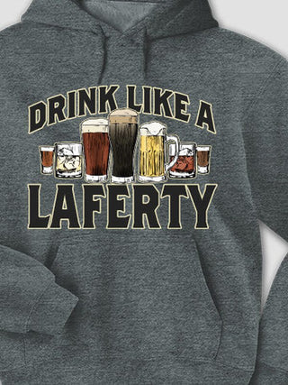 Drink Like A : Printed Hoodies