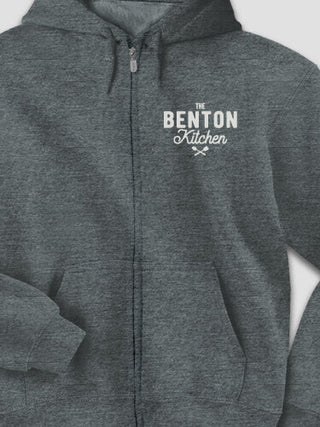 Farmhouse Kitchen : Embroidered Zip Hoodies