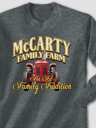 Farming Family Tradition : Printed Long Sleeves