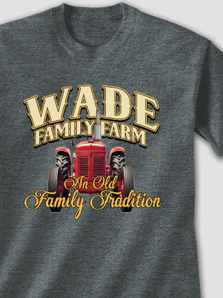 Farming Family Tradition : Printed T-Shirts