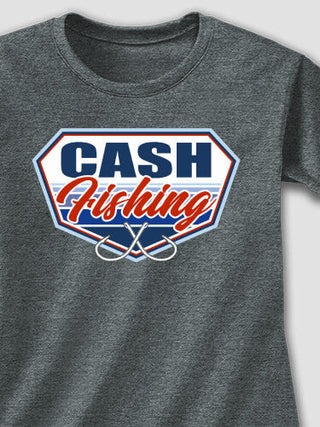 Fishing : Adult Ladies Fitted T-Shirt
