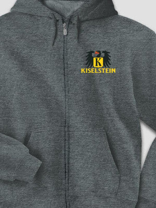 German Monogram : Embroidered Zip Hoodies