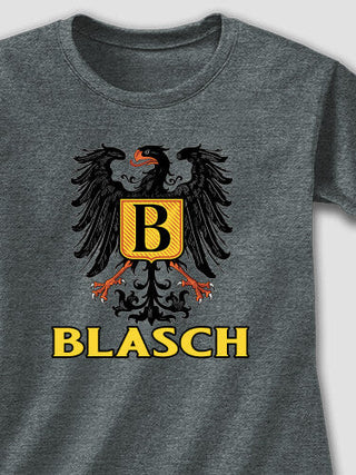 German Monogram : Adult Ladies Fitted T-Shirt