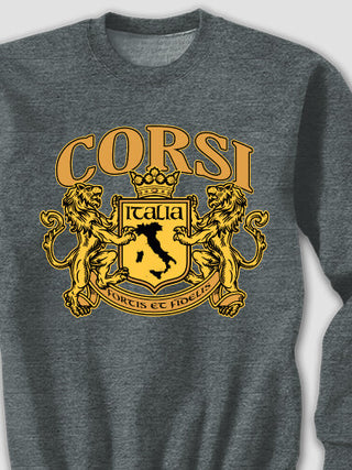 Italian Crest : Printed Sweatshirts