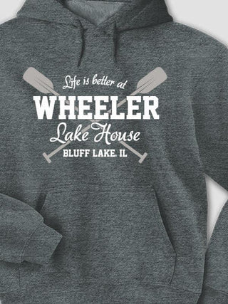 Lake House : Printed Hoodies