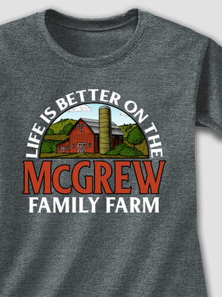 Life Is Better Farm : Printed T-Shirts