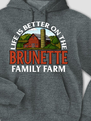 Life Is Better Farm : Printed Hoodies