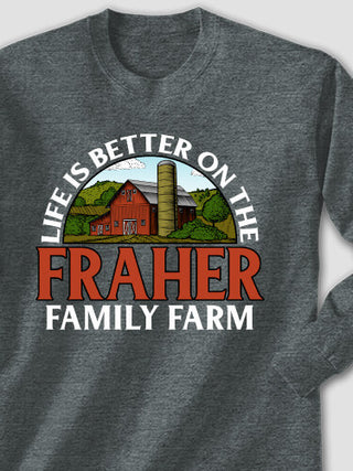 Life Is Better Farm : Printed Long Sleeves