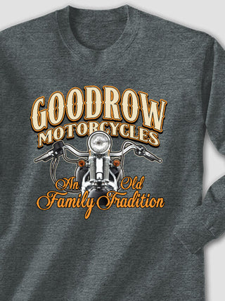 Motorcycle Family Tradition : Printed Long Sleeves