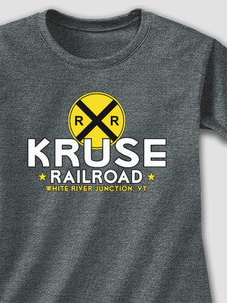 Railroad : Adult Ladies Fitted T-Shirt