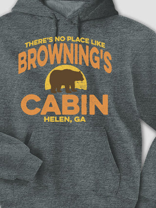 Rustic Cabin : Printed Hoodies