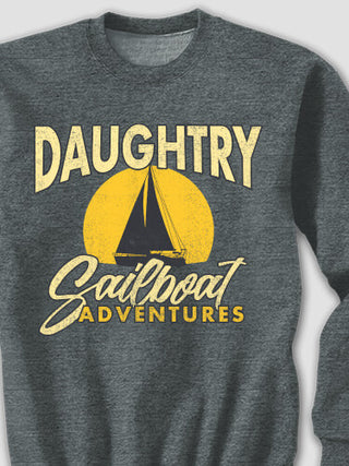 Sailboat Adventures : Printed Sweatshirts