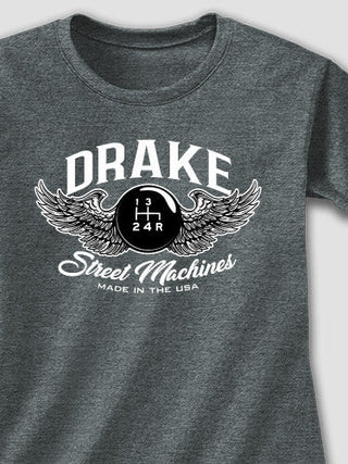 Street Machines : Adult Ladies Fitted T-Shirt