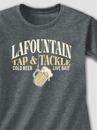 Tap and Tackle : Adult Ladies Fitted T-Shirt