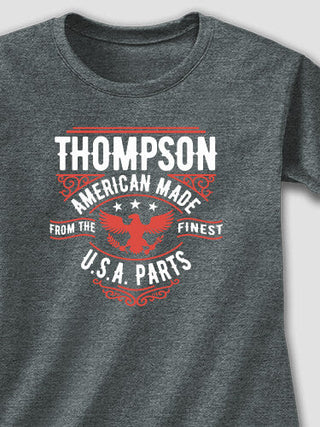 U.S.A. Parts : Adult Ladies Fitted T-Shirt