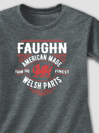 Welsh Parts : Adult Ladies Fitted T-Shirt