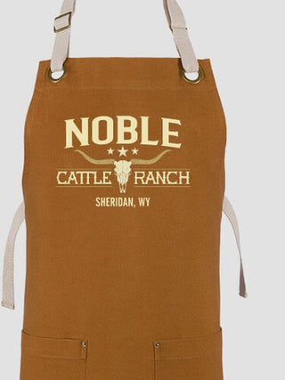 Cattle Ranch : Printed Canvas Work Aprons