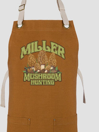 Mushroom Hunting : Printed Canvas Work Aprons