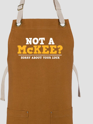 Sorry About Your Luck : Printed Canvas Work Aprons