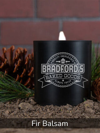 Baked Goods : 11oz. Engraved Scented Candles