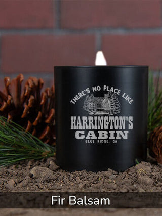 Cabin : 11oz. Engraved Scented Candles