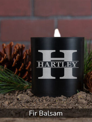 Family Monogram : 11oz. Engraved Scented Candles