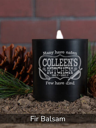 Few Have Died Kitchen : 11oz. Engraved Scented Candles