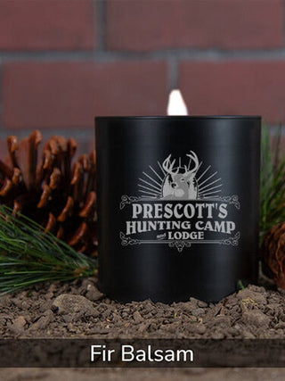 Hunting Camp : 11oz. Engraved Scented Candles