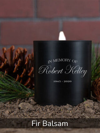 In Memory Of : 11oz. Engraved Scented Candles