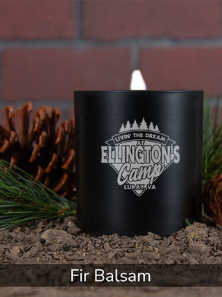 Livin' The Dream Camp : 11oz. Engraved Scented Candles