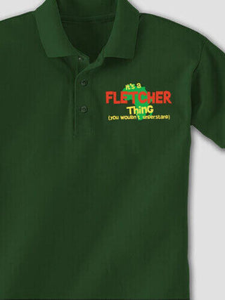 African American Thing : Embroidered Polo Shirts