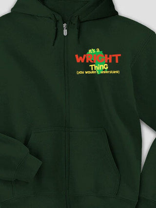 African American Thing : Embroidered Zip Hoodies