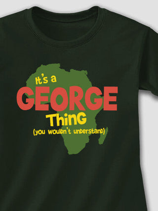 African American Thing : Adult Ladies Fitted T-Shirt