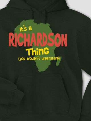 African American Thing : Printed Hoodies