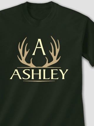 Antler Monogram : Printed T-Shirts