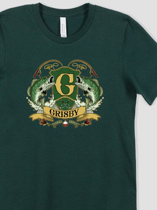 Bass Coat Of Arms : Premium Printed T-Shirts