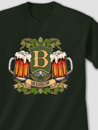 Beer Coat Of Arms : Printed T-Shirts