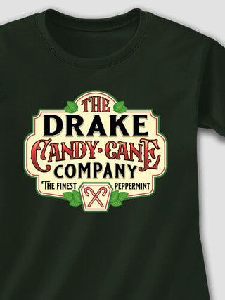 Candy Cane Company : Adult Ladies Fitted T-Shirt