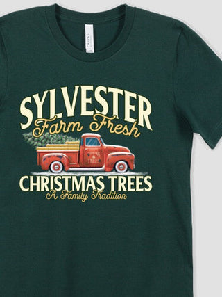 Christmas Tree Farm : Premium Printed T-Shirts