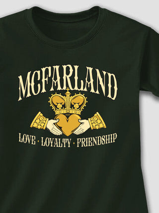 Claddagh : Adult Ladies Fitted T-Shirt